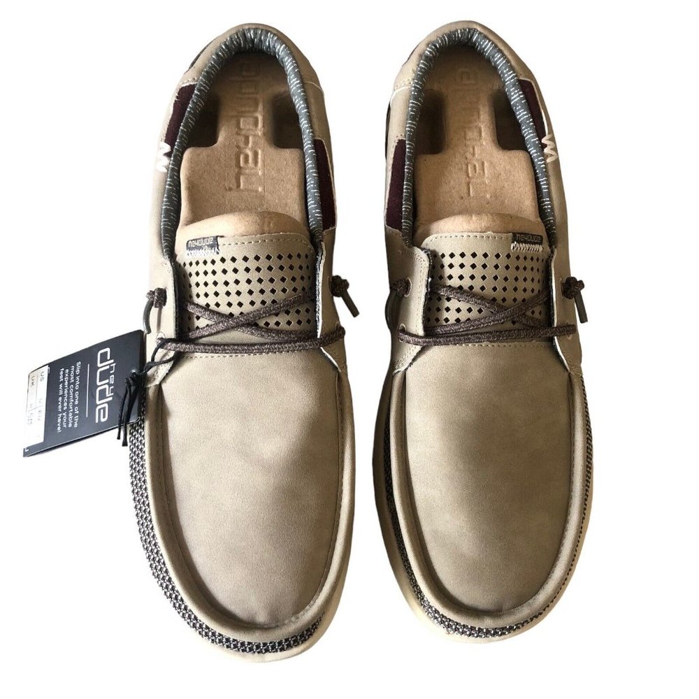 Hey Dude Welsh Grip Sand US Size 12 Men's Shoes
